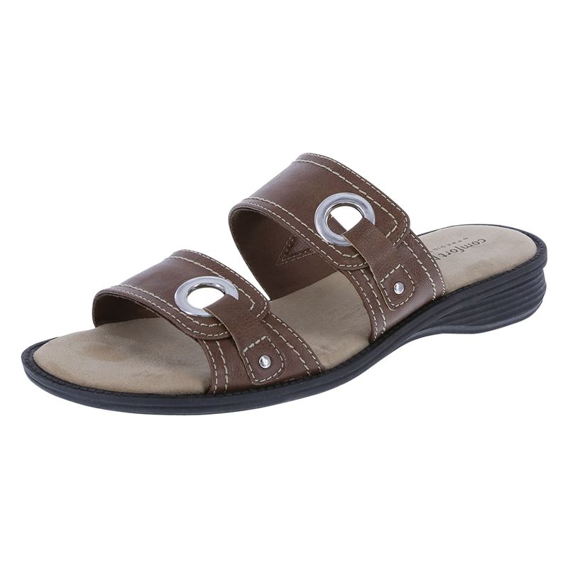 wide width slides womens