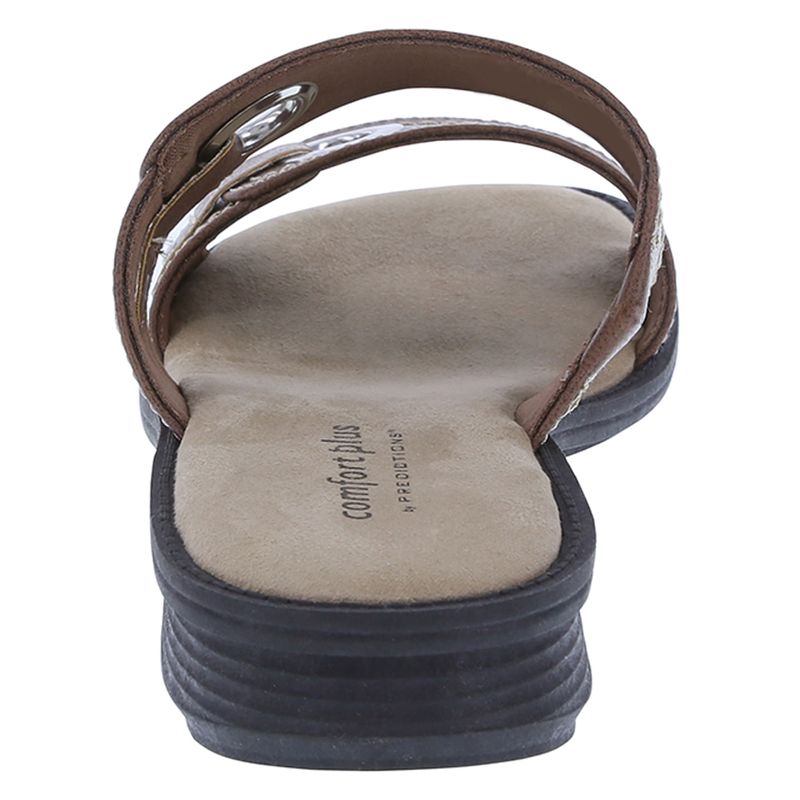 chunky platform sandals brown