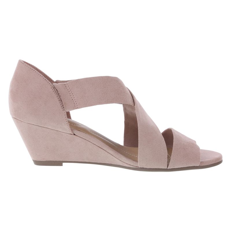 dexflex comfort women's bristol pleated wedge