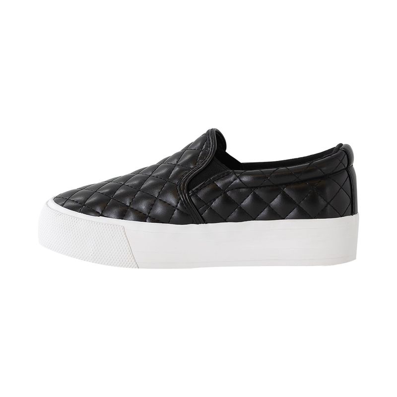 payless quilted slip on