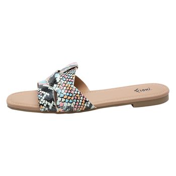 Fioni Womens Riverside Slide Sandal