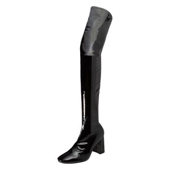 Brash Womens Rudd Square Toe Over the Knee Boot